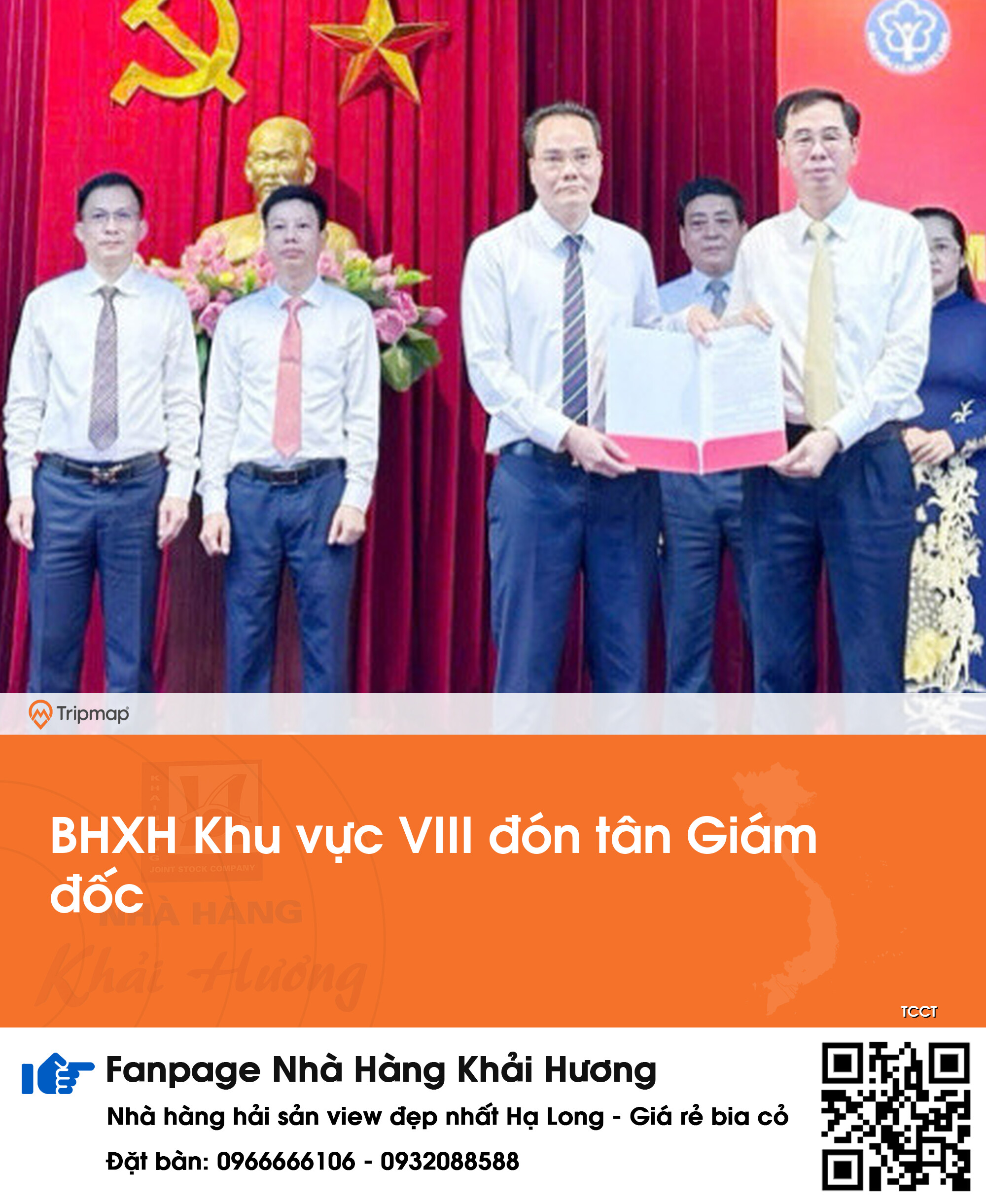 BHXH Khu vực VIII đón tân Giám đốc