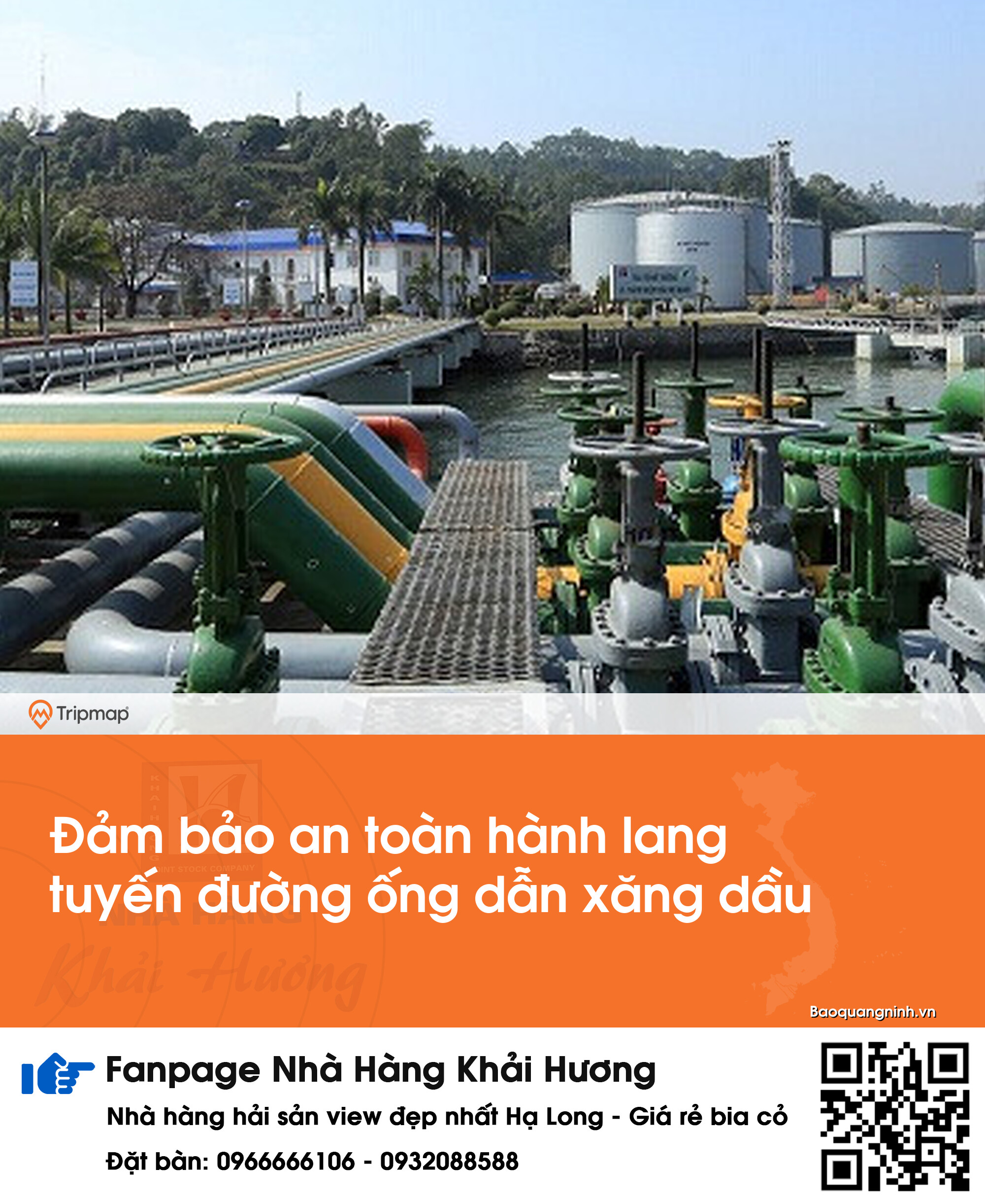 Đảm bảo an toàn hành lang tuyến đường ống dẫn xăng dầu