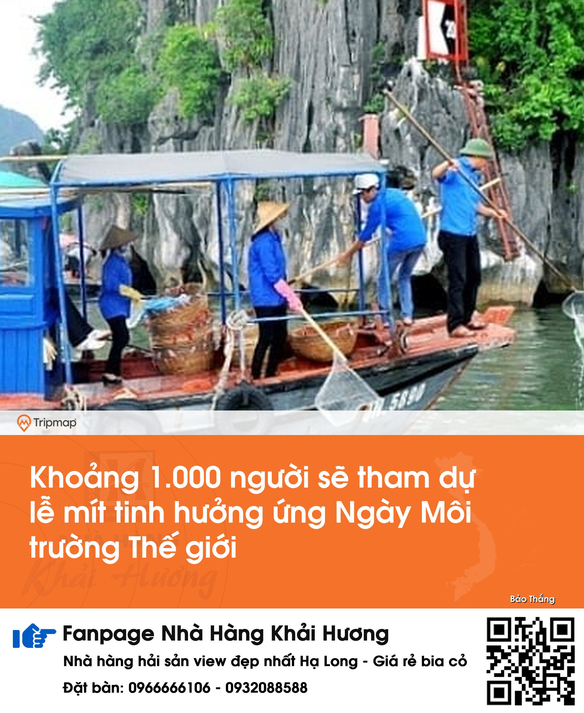Khoảng 1.000 người sẽ tham dự lễ mít tinh hưởng ứng Ngày Môi trường Thế giới