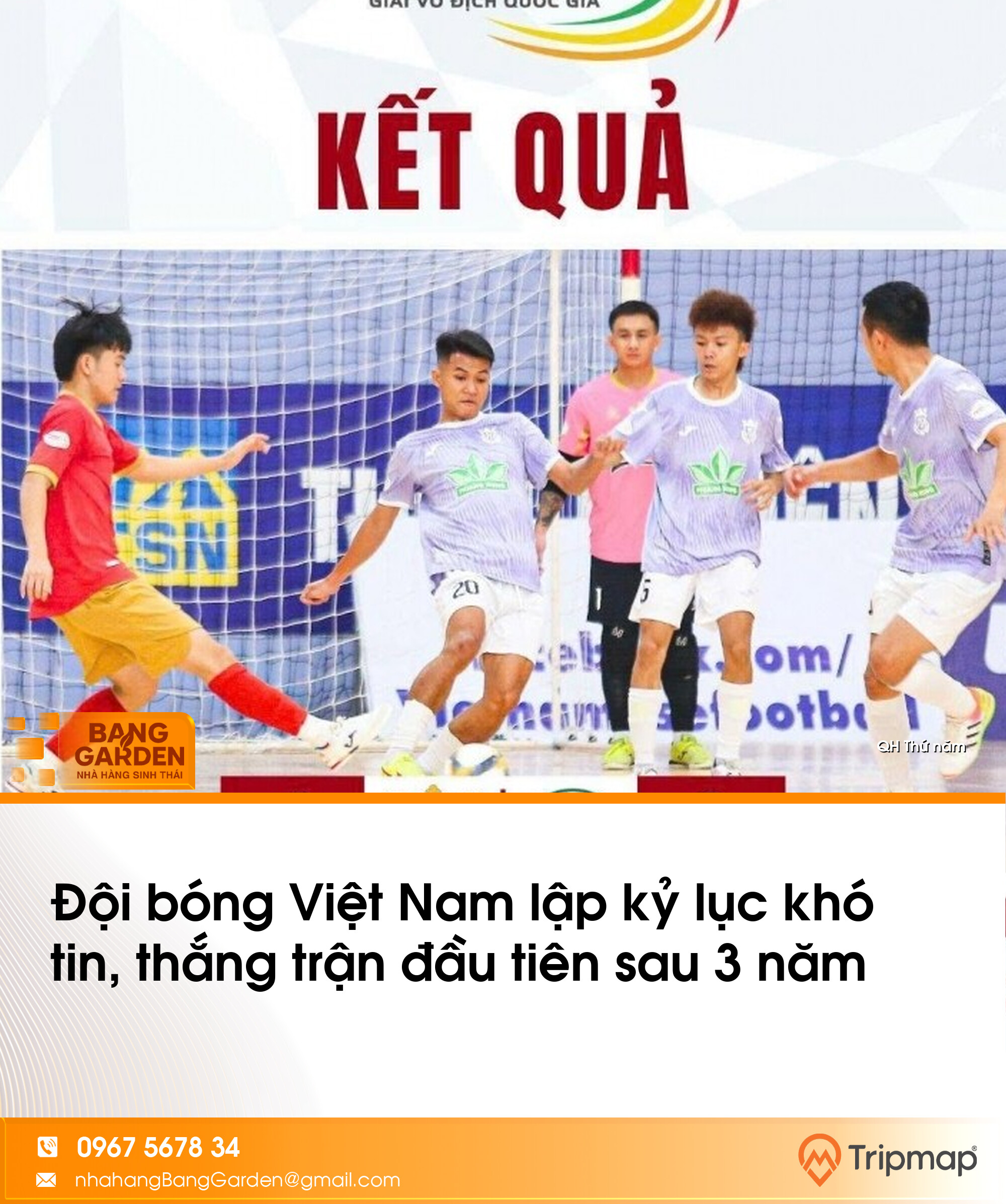 Đội bóng Việt Nam lập kỷ lục khó tin, thắng trận đầu tiên sau 3 năm