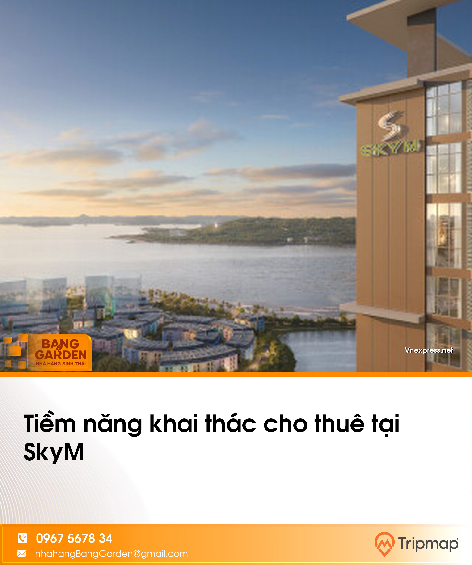 Tiềm năng khai thác cho thuê tại SkyM
