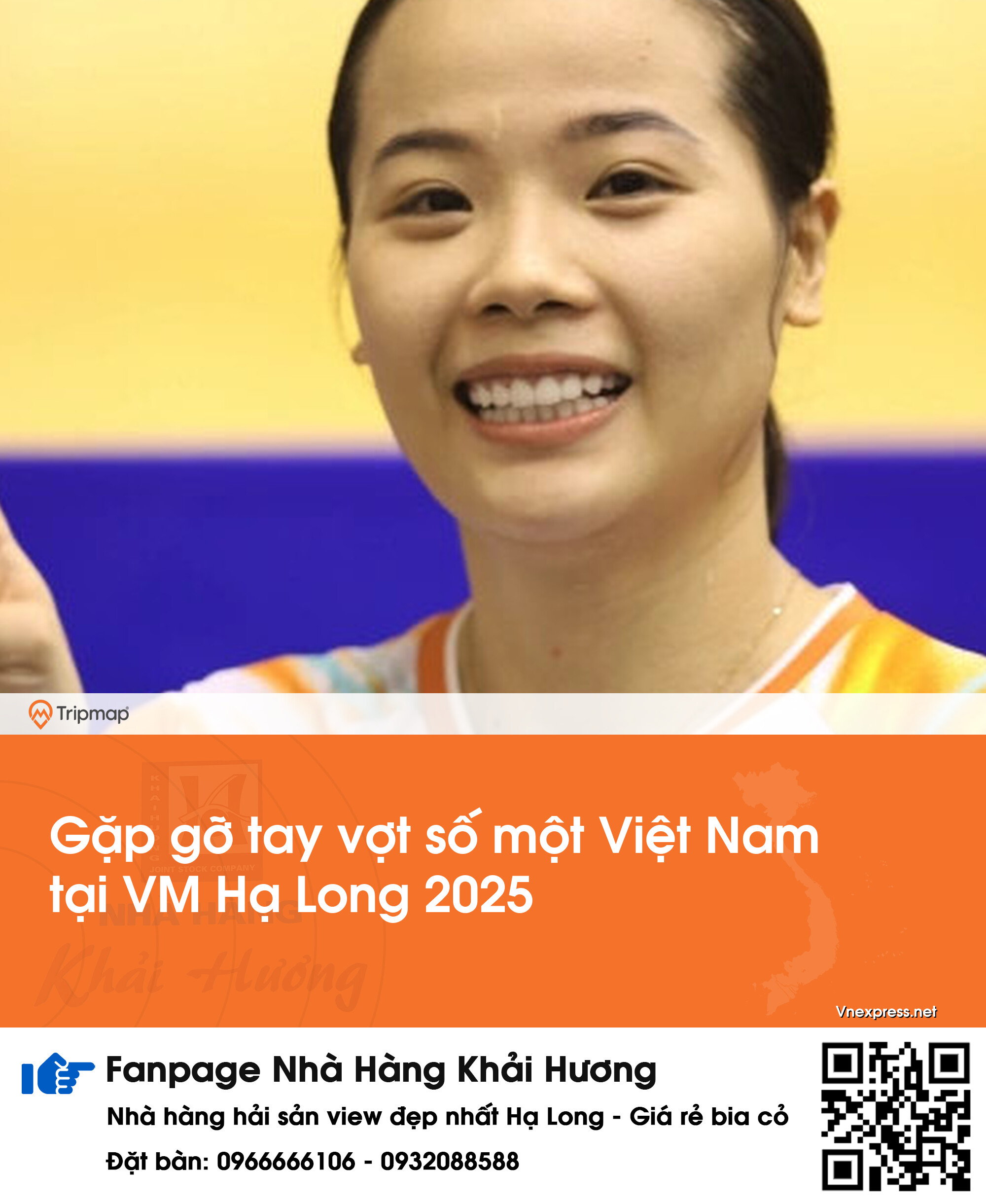 Gặp gỡ tay vợt số một Việt Nam tại VM Hạ Long 2025