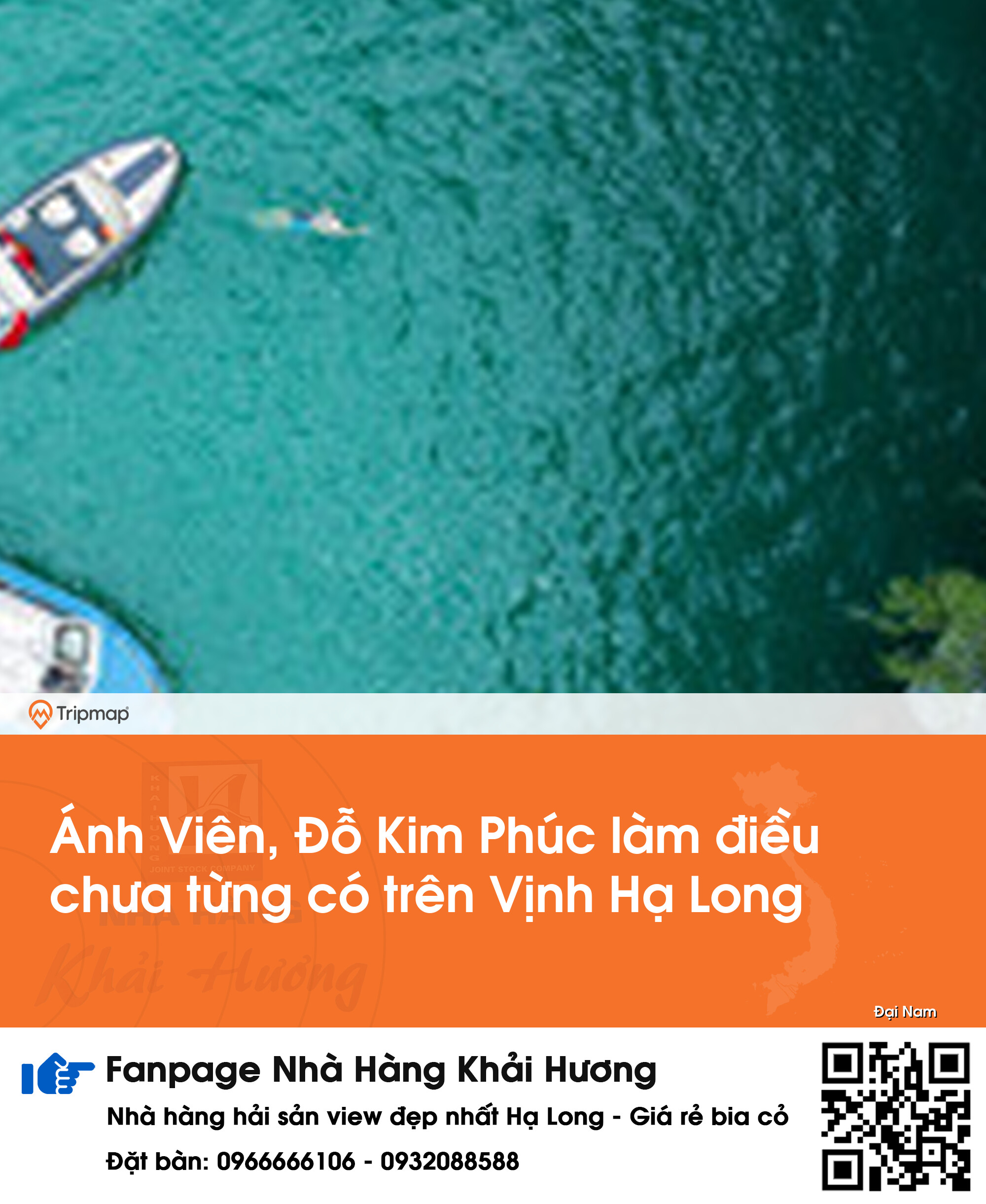 Ánh Viên, Đỗ Kim Phúc làm điều chưa từng có trên Vịnh Hạ Long