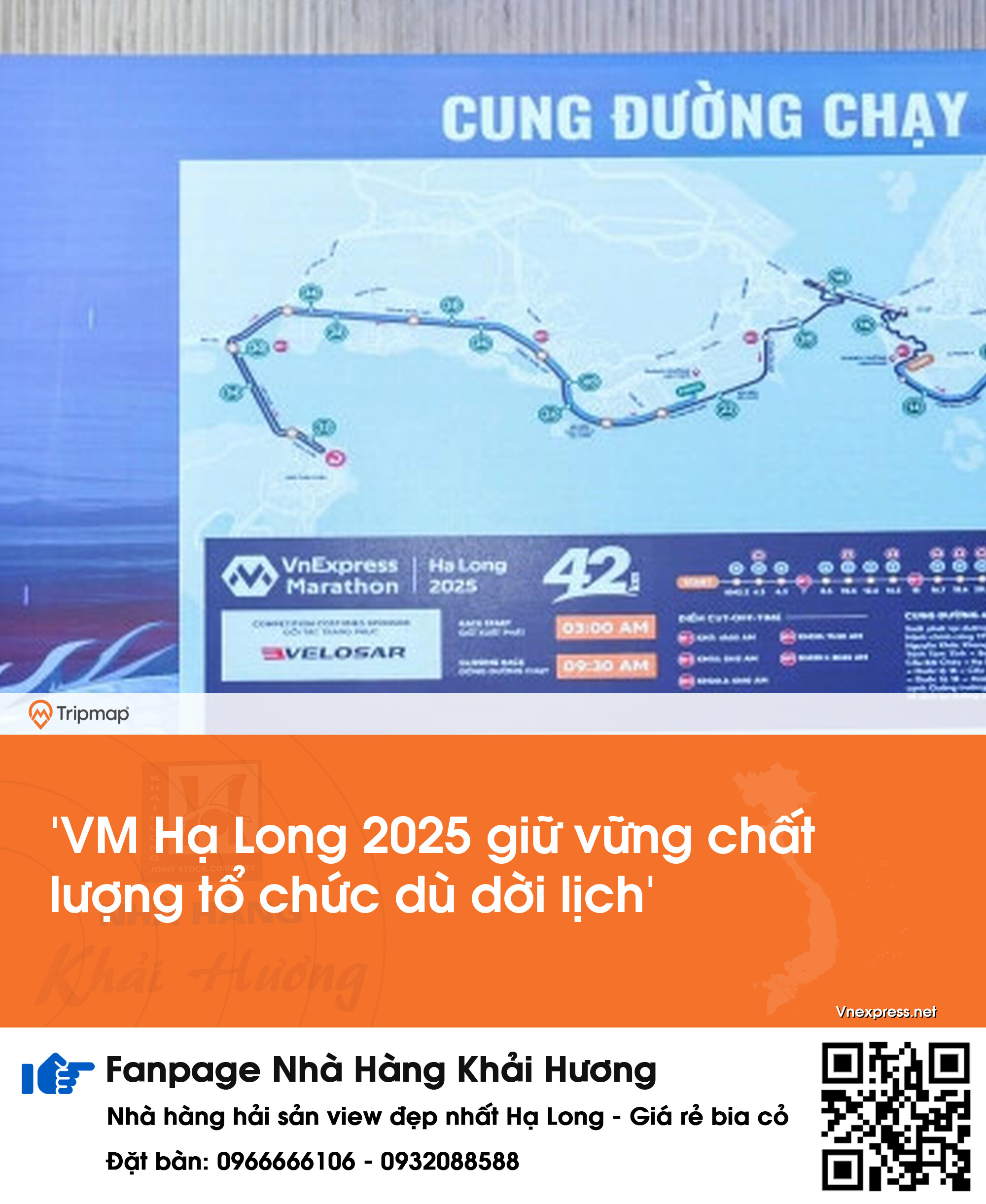 'VM Hạ Long 2025 giữ vững chất lượng tổ chức dù dời lịch'