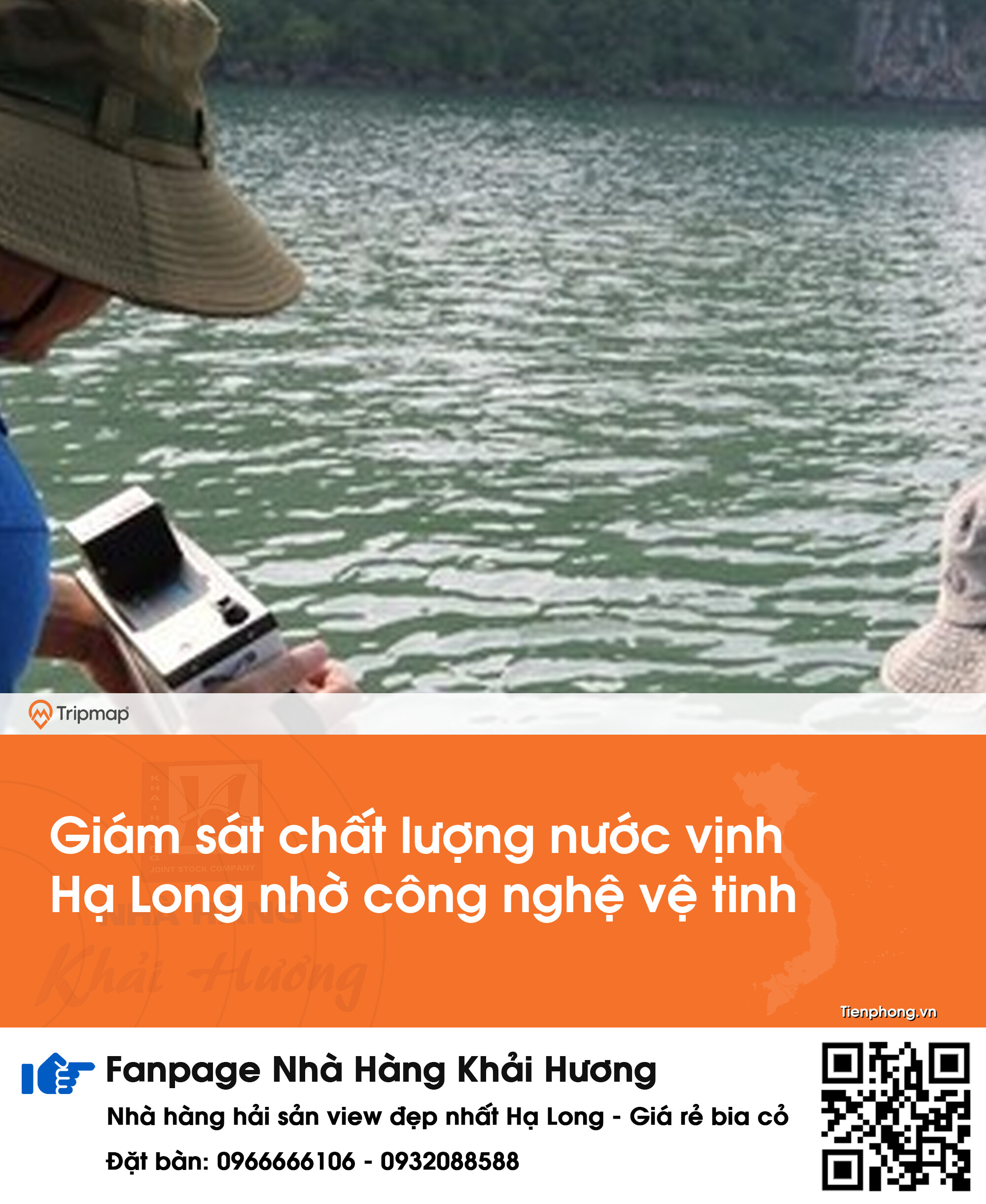 Giám sát chất lượng nước vịnh Hạ Long nhờ công nghệ vệ tinh