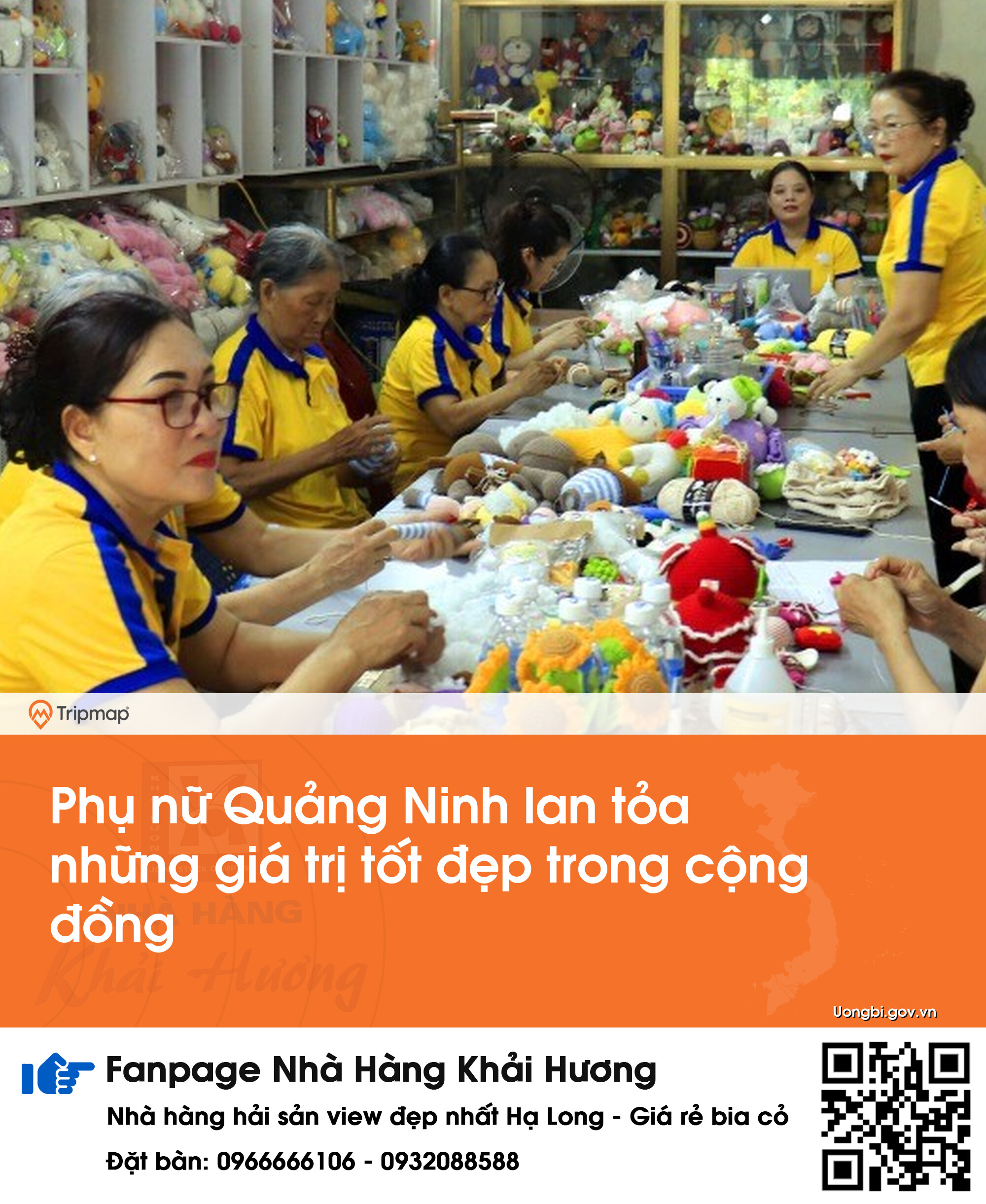 Phụ nữ Quảng Ninh lan tỏa những giá trị tốt đẹp trong cộng đồng