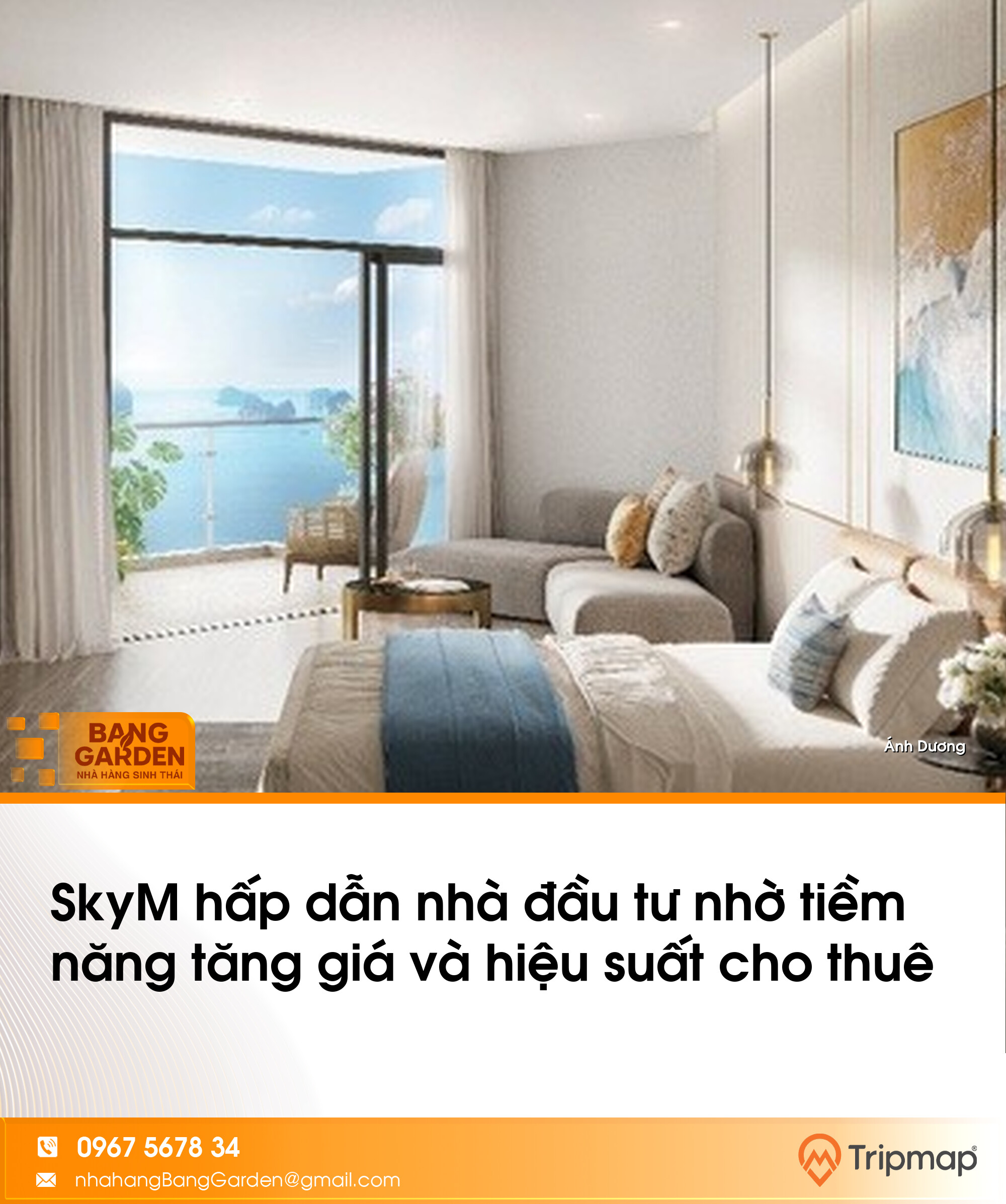SkyM hấp dẫn nhà đầu tư nhờ tiềm năng tăng giá và hiệu suất cho thuê