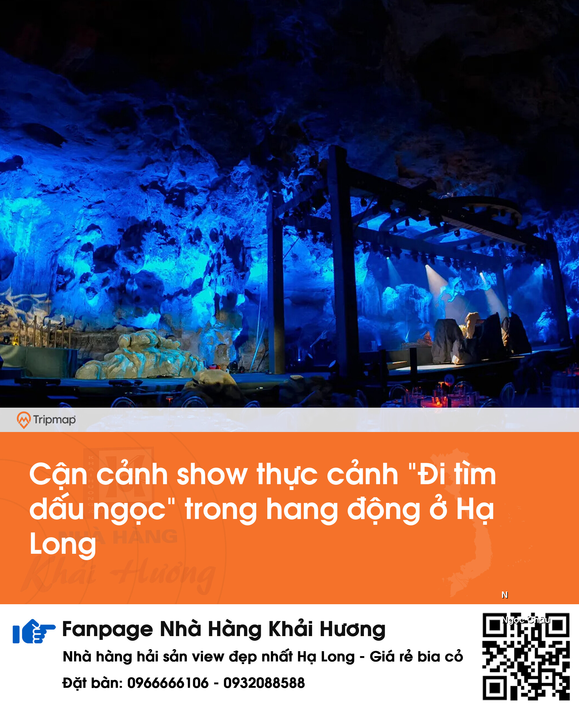 Cận cảnh show thực cảnh "Đi tìm dấu ngọc" trong hang động ở Hạ Long