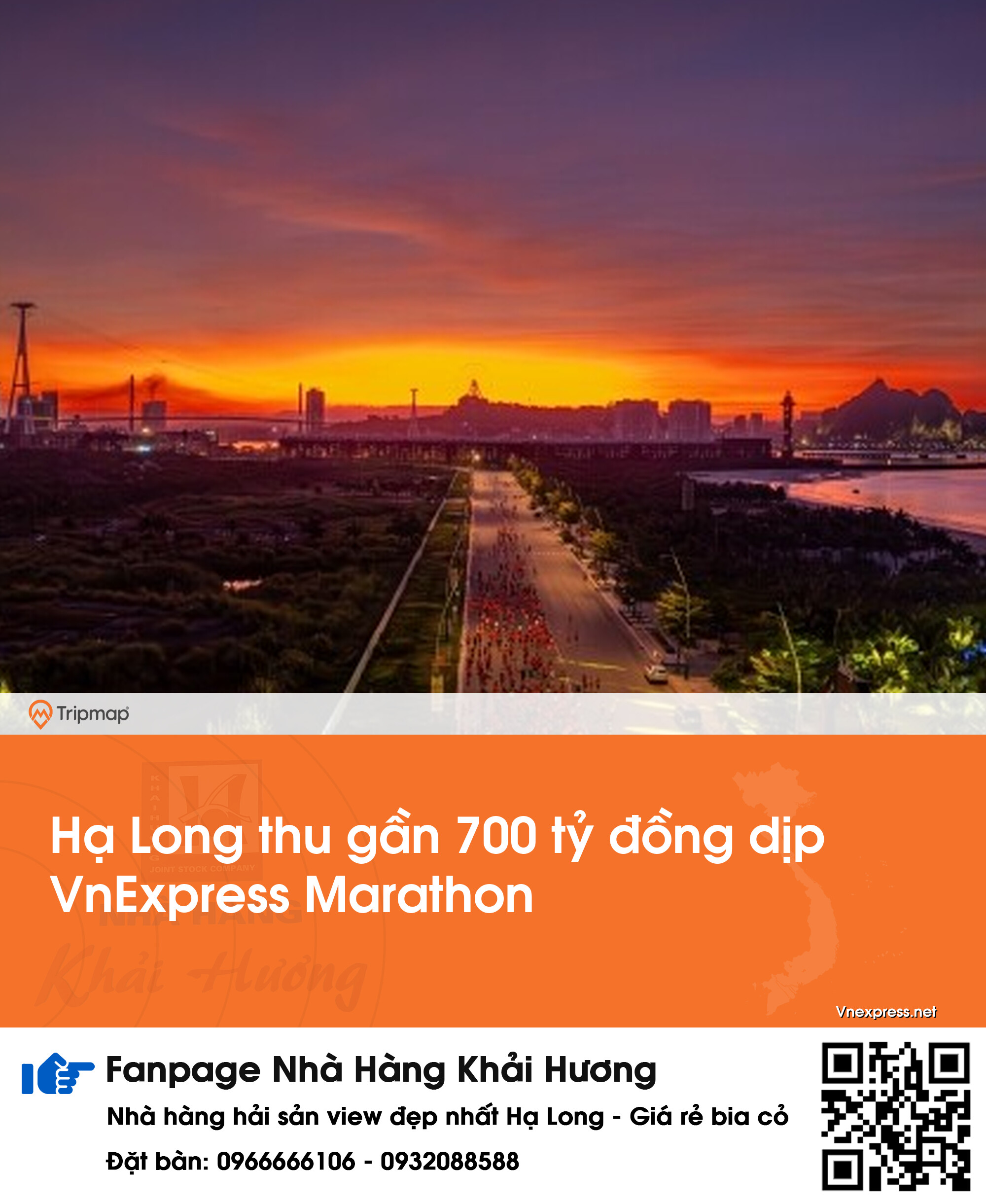 Hạ Long thu gần 700 tỷ đồng dịp VnExpress Marathon