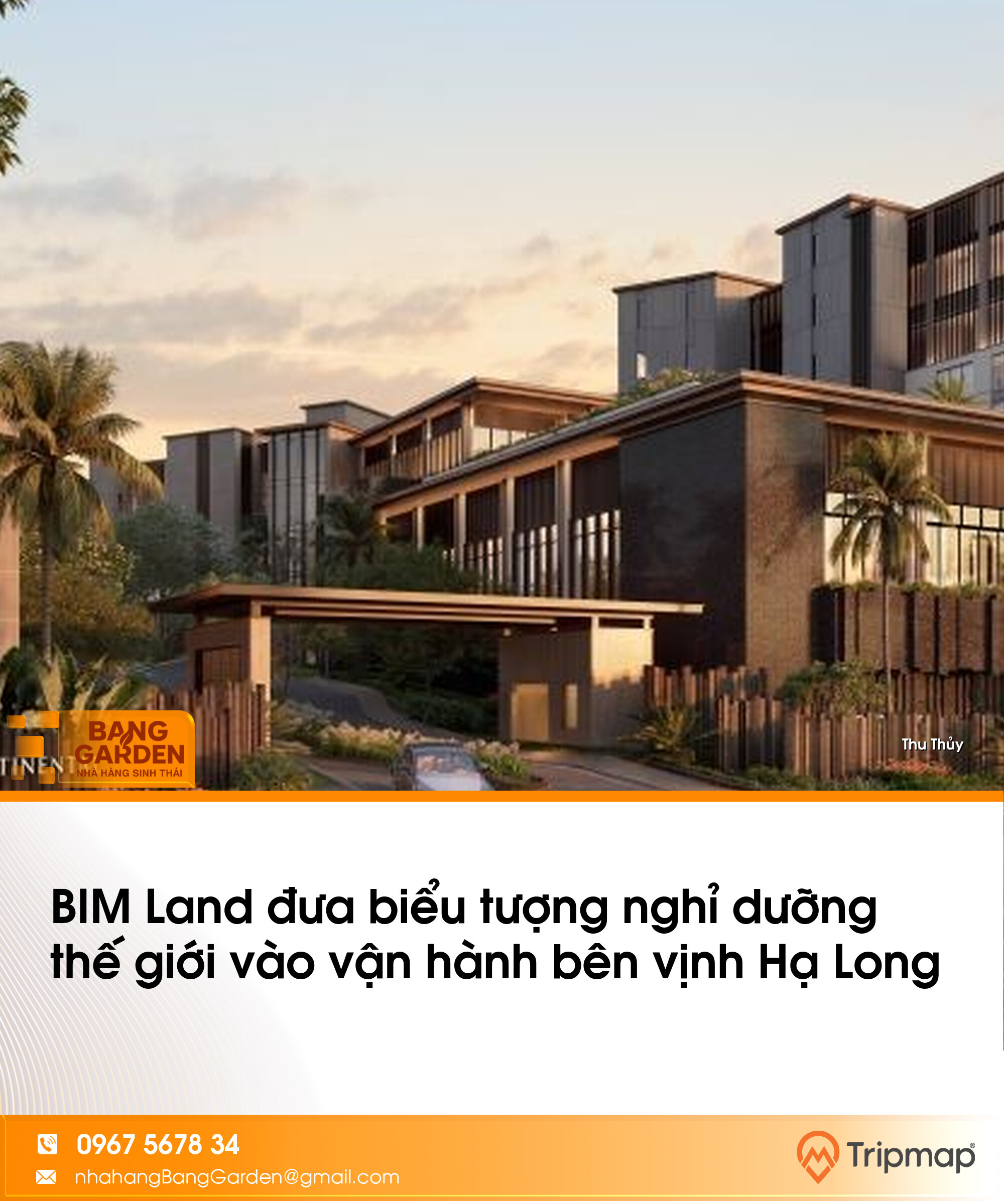 BIM Land đưa biểu tượng nghỉ dưỡng thế giới vào vận hành bên vịnh Hạ Long