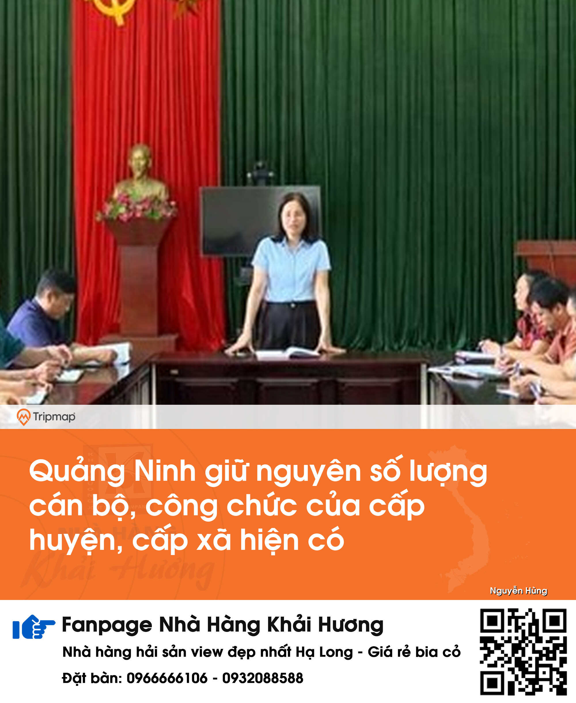 Quảng Ninh giữ nguyên số lượng cán bộ, công chức của cấp huyện, cấp xã hiện có