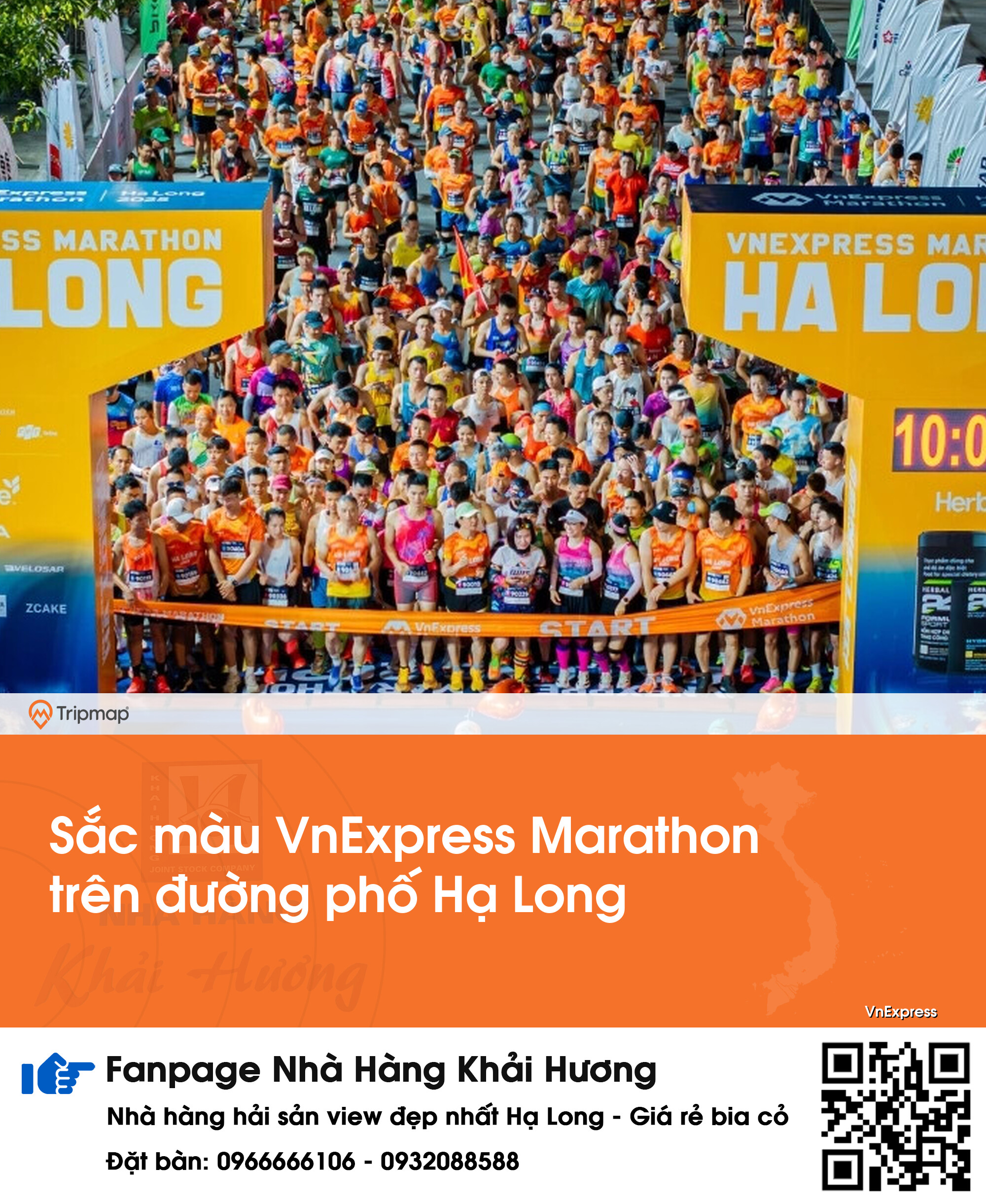 Sắc màu VnExpress Marathon trên đường phố Hạ Long