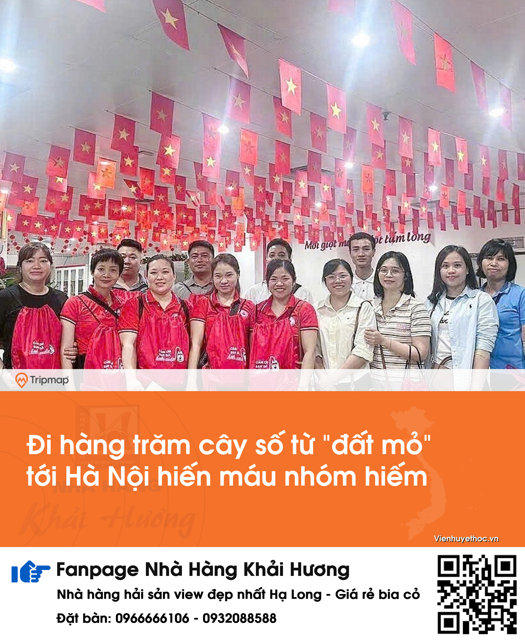 Đi hàng trăm cây số từ “đất mỏ” tới Hà Nội hiến máu nhóm hiếm