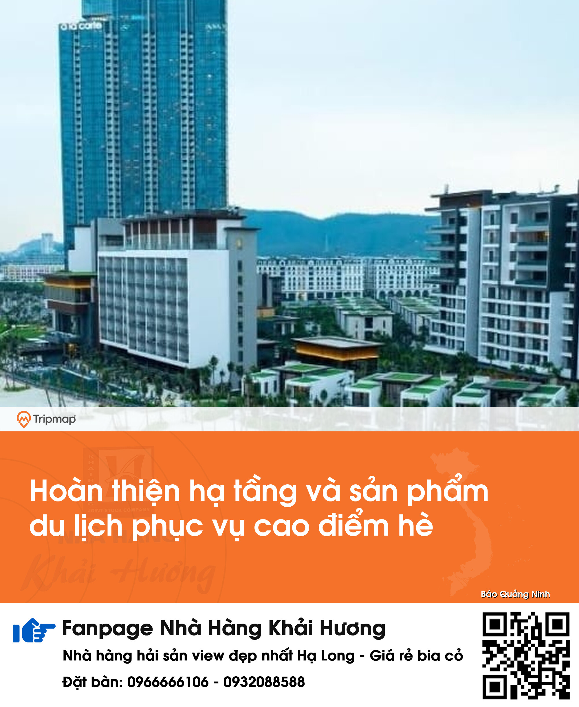 Hoàn thiện hạ tầng và sản phẩm du lịch phục vụ cao điểm hè