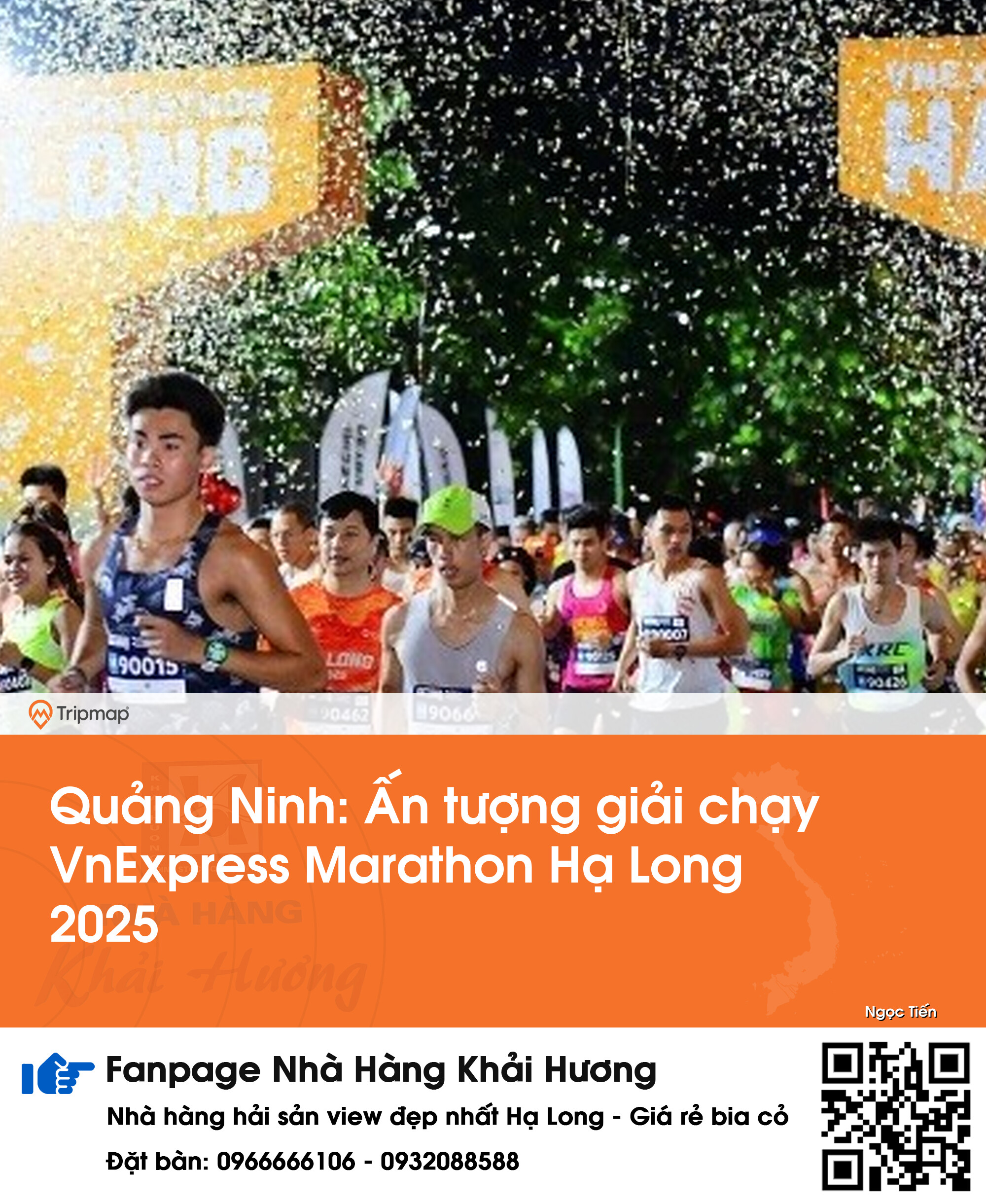 Quảng Ninh: Ấn tượng giải chạy VnExpress Marathon Hạ Long 2025