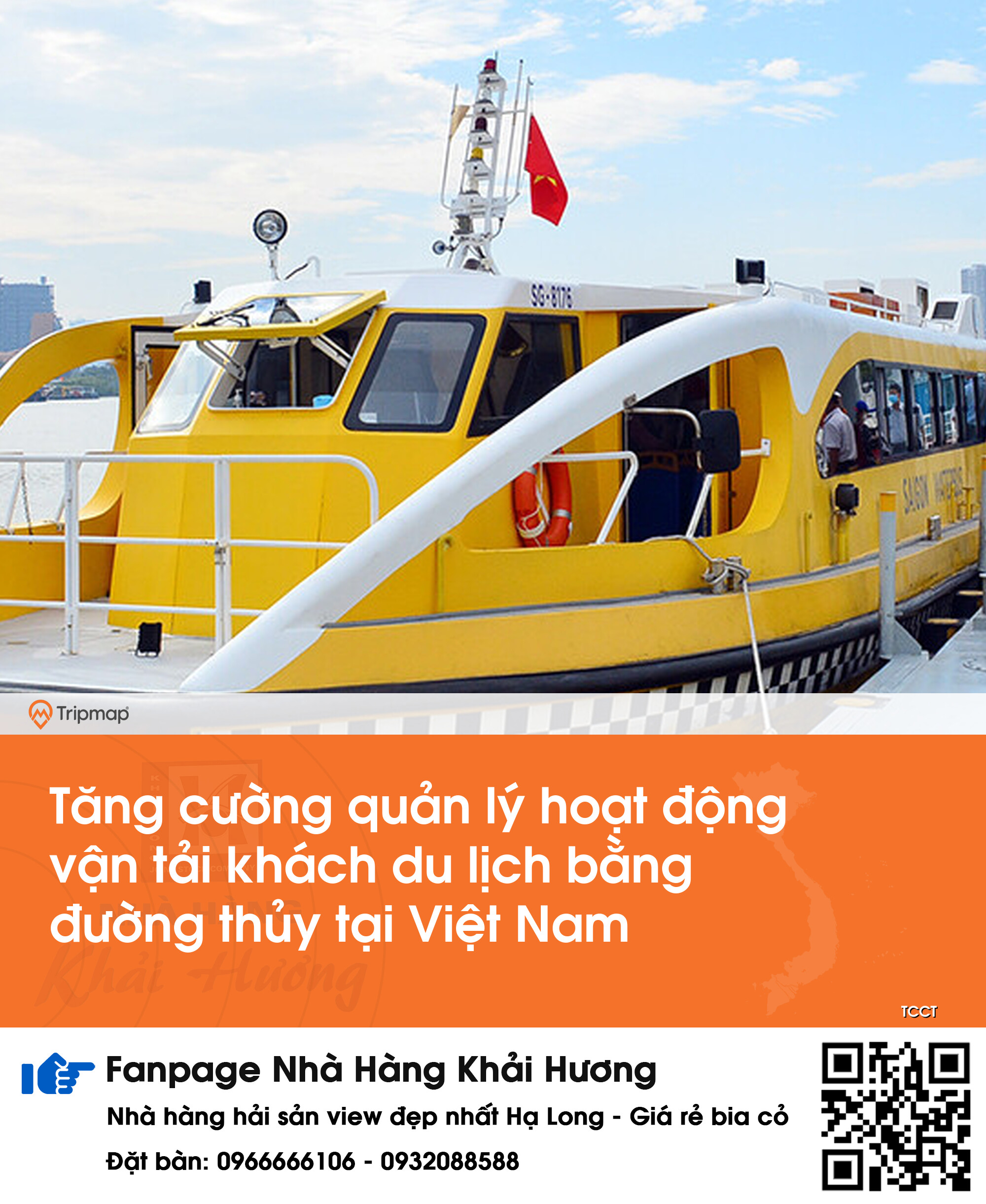 Tăng cường quản lý hoạt động vận tải khách du lịch bằng đường thủy tại Việt Nam