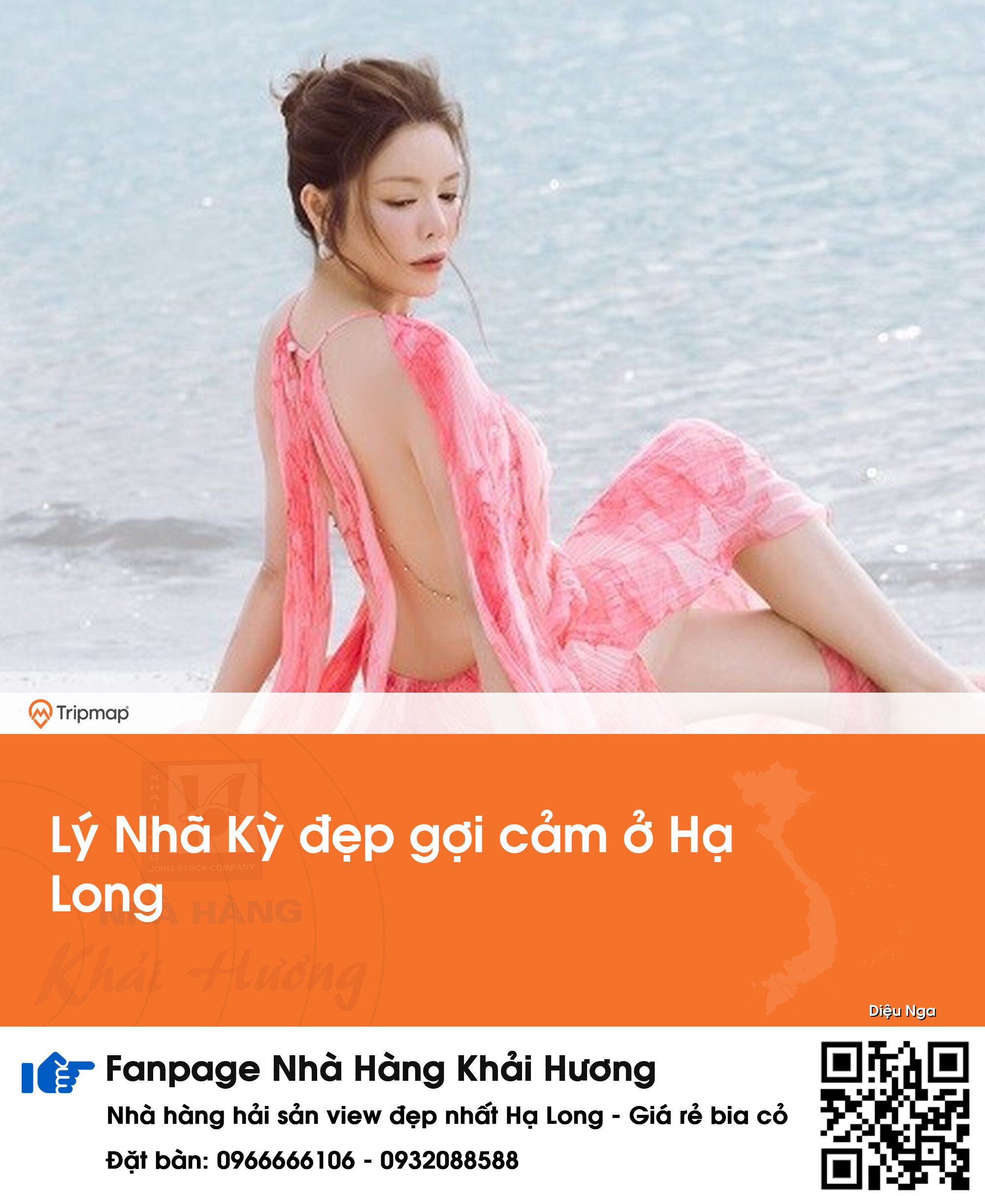 Lý Nhã Kỳ đẹp gợi cảm ở Hạ Long