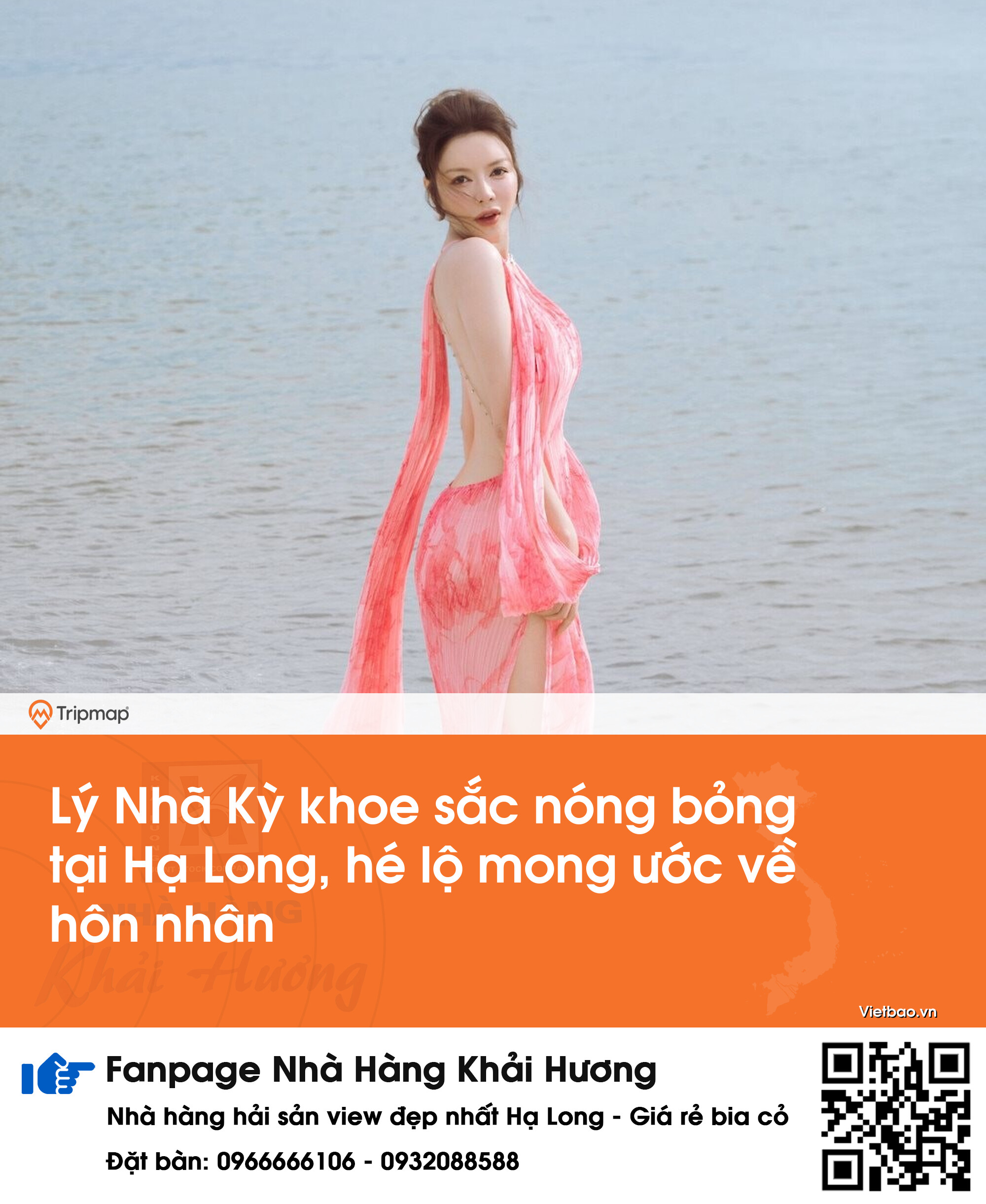 Lý Nhã Kỳ khoe sắc nóng bỏng tại Hạ Long, hé lộ mong ước về hôn nhân