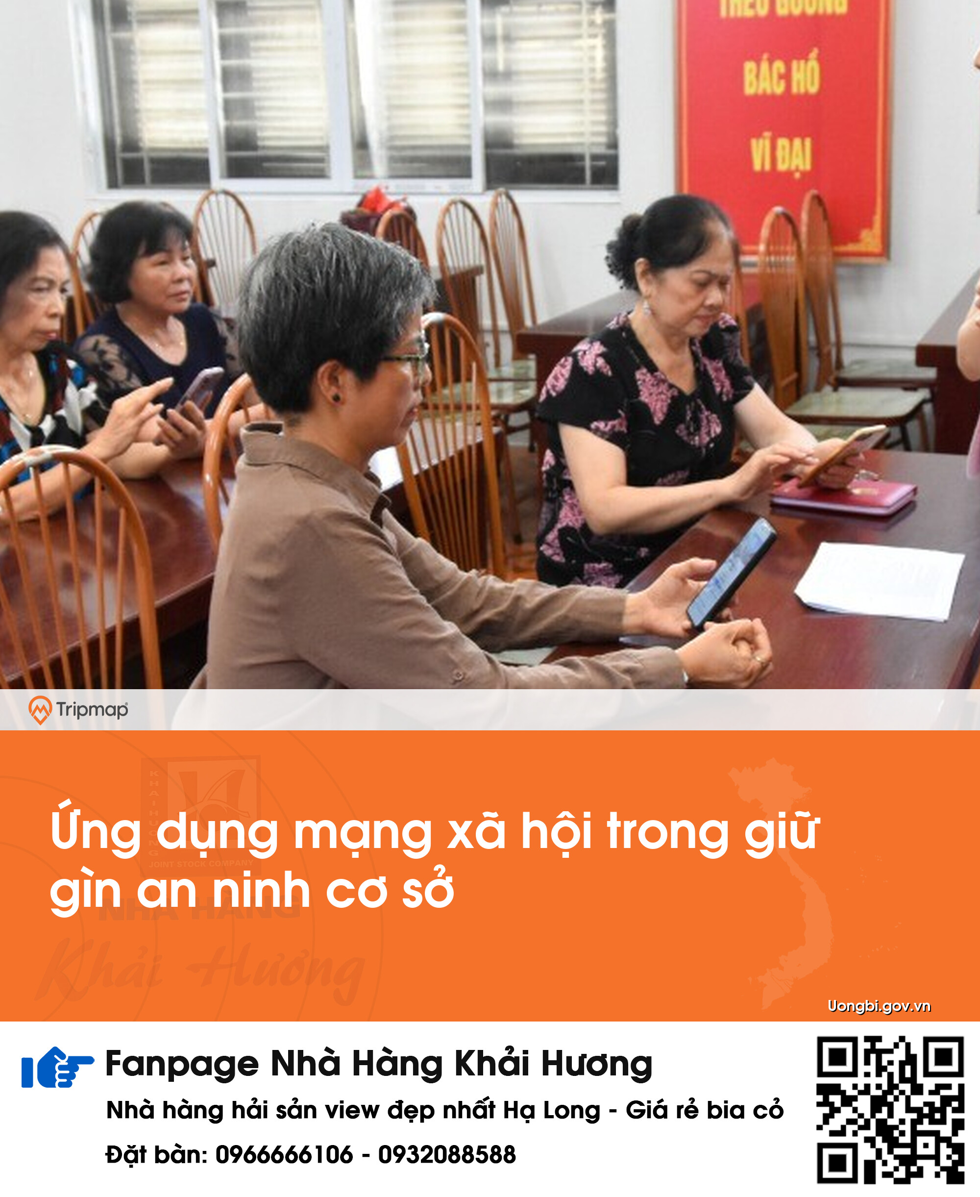 Ứng dụng mạng xã hội trong giữ gìn an ninh cơ sở