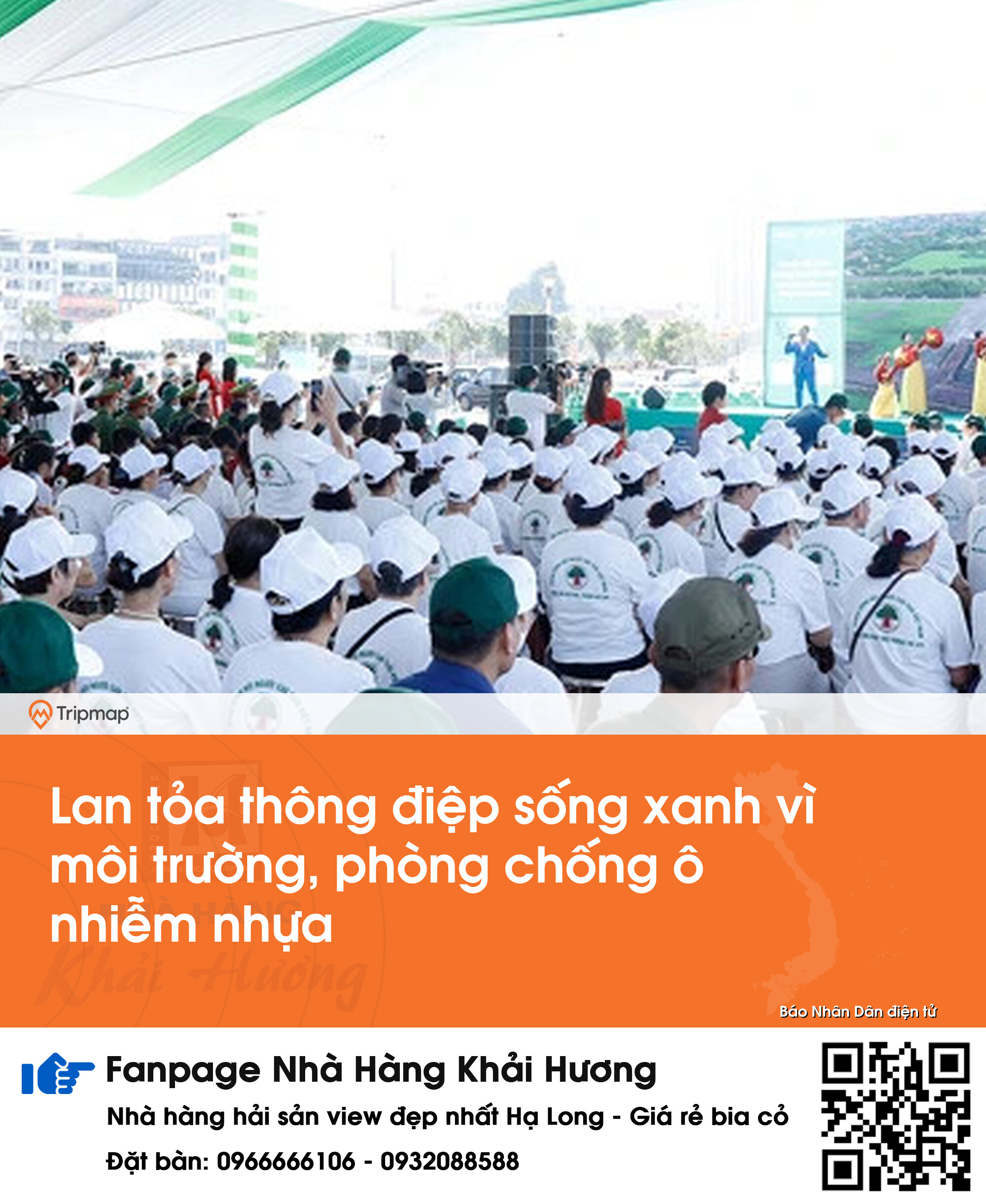 Lan tỏa thông điệp sống xanh vì môi trường, phòng chống ô nhiễm nhựa