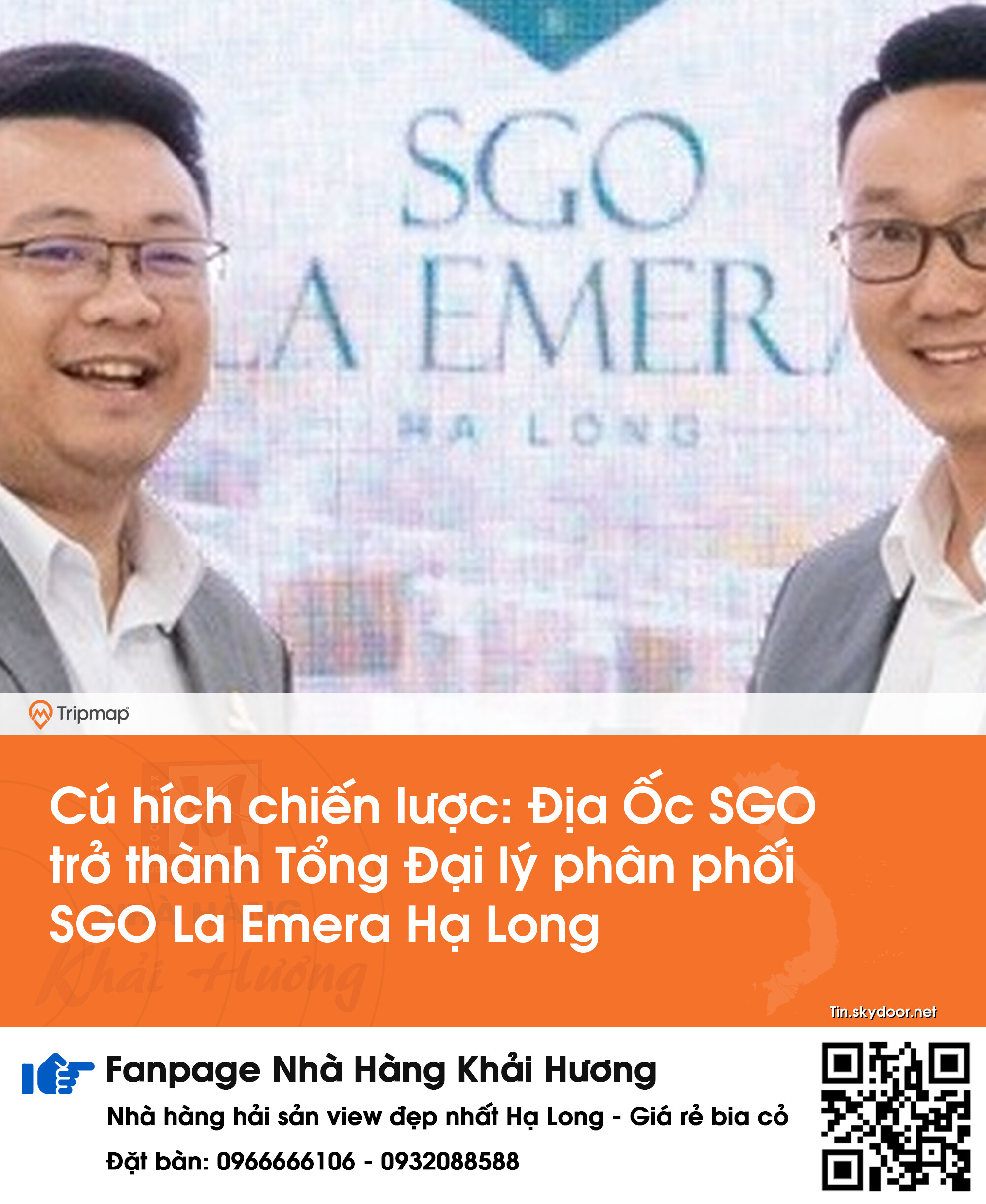Cú hích chiến lược: Địa Ốc SGO trở thành Tổng Đại lý phân phối SGO La Emera Hạ Long