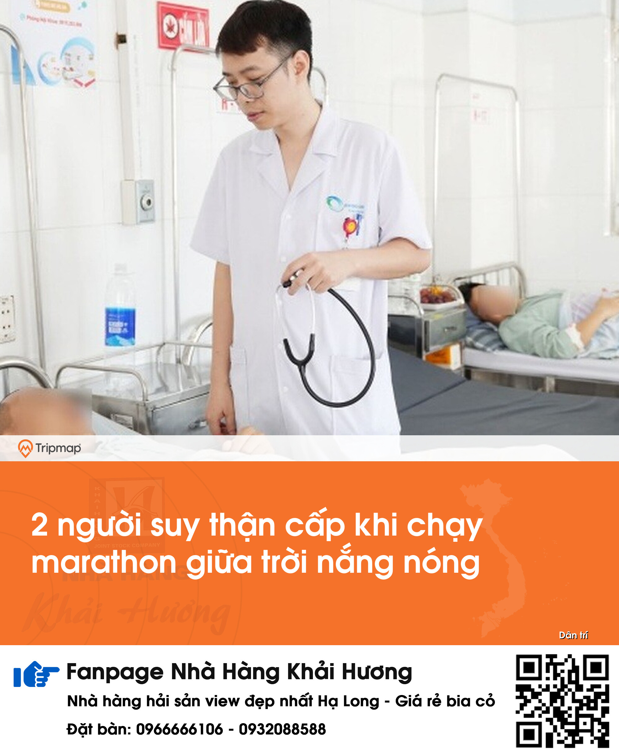 2 người suy thận cấp khi chạy marathon giữa trời nắng nóng
