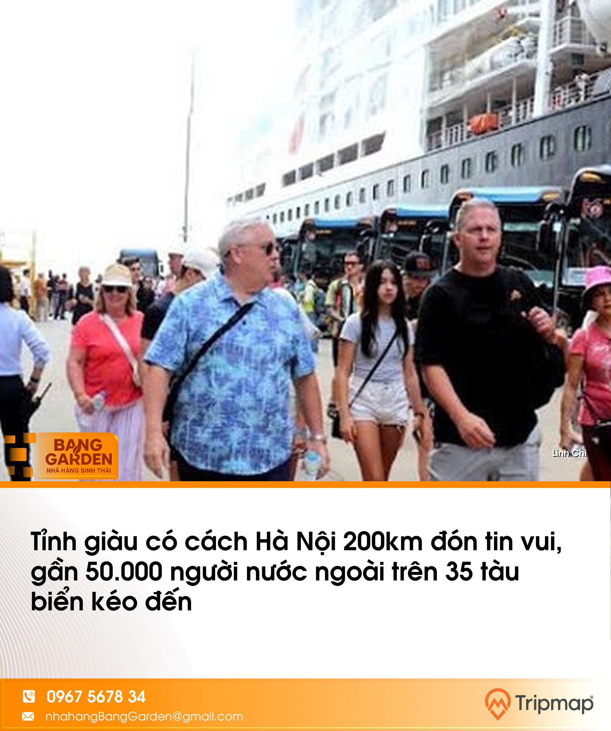 Tỉnh giàu có cách Hà Nội 200km đón tin vui, gần 50.000 người nước ngoài trên 35 tàu biển kéo đến