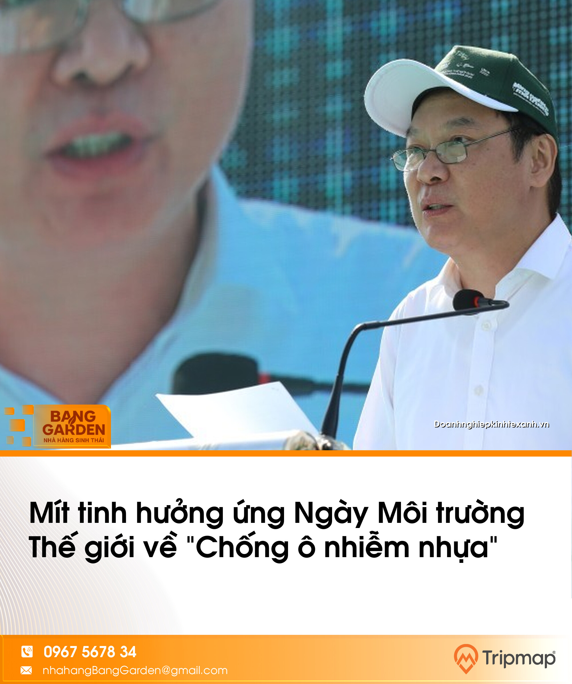 Mít tinh hưởng ứng Ngày Môi trường Thế giới về “Chống ô nhiễm nhựa”