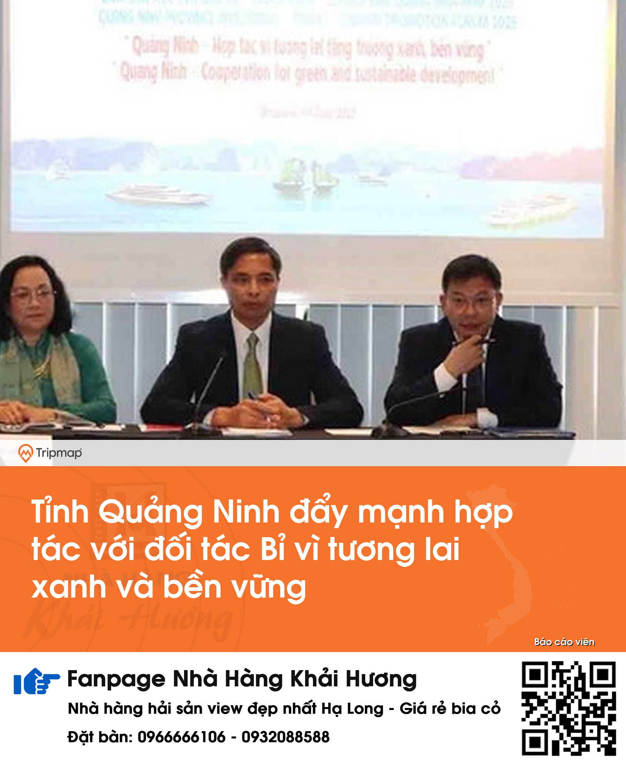 Tỉnh Quảng Ninh đẩy mạnh hợp tác với đối tác Bỉ vì tương lai xanh và bền vững