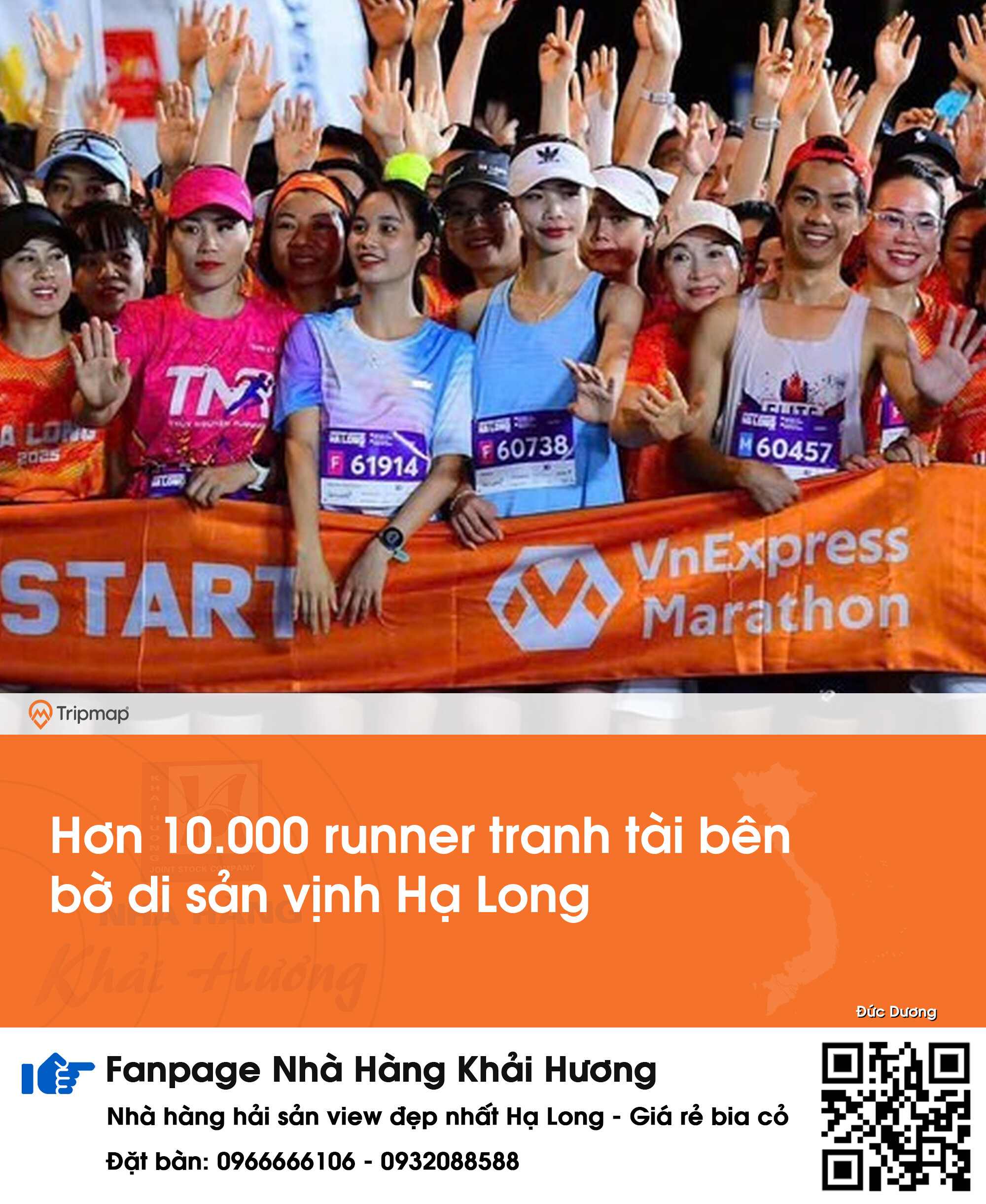Hơn 10.000 runner tranh tài bên bờ di sản vịnh Hạ Long